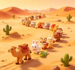 Desert Caravan Animal Trek - Image 2