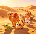 Desert Caravan Animal Trek